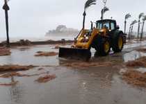 El Ayuntamiento de Peñíscola cuantifica en más de dos millones de euros los daños causados por la borrasca "Gloria"