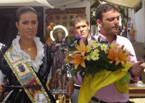 Peñíscola celebra el día de su patrón estrenando la nueva imagen de Sant Roc