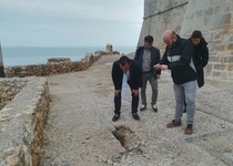 El Ayuntamiento de Peñíscola urge a la Generalitat la reparación de la zona de la Porteta