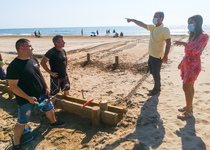Peñíscola prepara el Punto Accesible para garantizar el disfrute de la playa a personas con movilidad reducida
