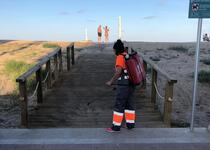 Peñíscola ha destinado 2500 horas a la limpieza y desinfección de sus playas este julio
