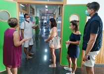 El Ayuntamiento de Peñíscola refuerza la limpieza y programa varias desinfecciones en el colegio