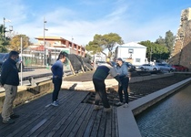 El Ayuntamiento de Peñíscola inicia las obras de reparación de Les Fontetes
