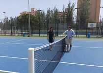 El Ayuntamiento de Peñíscola pone en marcha las reservas de la recién renovada pista de tenis