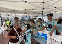 Peñíscola congrega a más de 400 participantes en la bicicletada de Fiestas