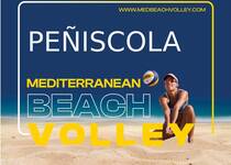La Playa Norte de Peñíscola se prepara para acoger la Med Beach Volley de este fin de semana