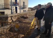 El Ayuntamiento de Peñíscola comienza las obras de reparación de la Bajada del Bufador