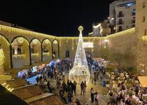 Peñíscola iluminará de nuevo su cielo para encender su espectacular alumbrado navideño