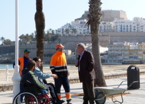 Urbanismo accesible en Peñíscola