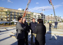 Avanzan las obras del parking Voramar y Paseo Marítimo