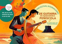 Mañana arranca la XXIII edición del Festival Internacional de Guitarra Hondarribia-Peñíscola