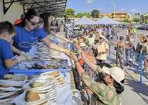 Sardinada popular en las Patronales de Peñíscola