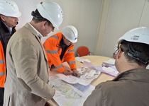 Continúan según lo previsto las obras de rehabilitación y ampliación del Centro de Estudios en Peñíscola