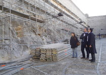 Peñíscola inicia la restauración de las murallas de su fachada norte
