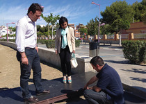 El Ayuntamiento de Peñíscola pone a punto las pasarelas de la Playa Sur