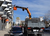 Peñíscola renueva los puntos de luz del alumbrado público e instala luminarias más eficientes