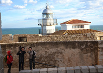 Peñíscola despierta el interés de la televisión japonesa y acoge el rodaje de un programa de viajes