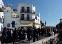 Arranca la Semana Santa en Peñíscola con buenas temperaturas y la ocupación superando el 90%