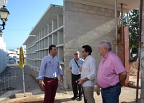 Las obras de ampliación del cementerio municipal de Peñíscola avanzan según lo previsto